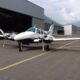 Vendesi aereo bimotore a pistoni Beechcraft 55 Baron del 1968 (I-ALAK)