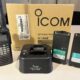 Ricetrasmittente aeronautica modello ICOM IC-A6E completa di istruzioni,no.3 batterie e charger