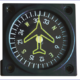bussola aeronautica verticale strumentale